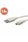 USB kábel 2.0 A dugó B dugó (mini) 1,8 m