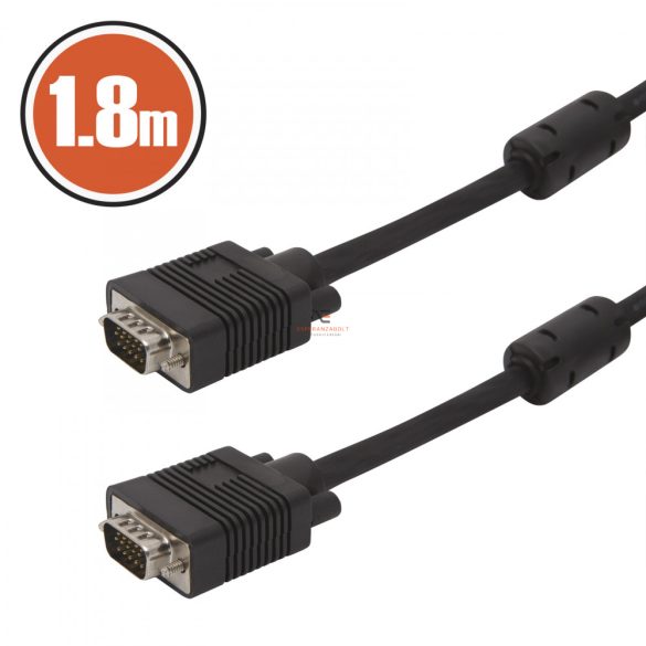 Monitor kábel dugó dugó 1.8 m
