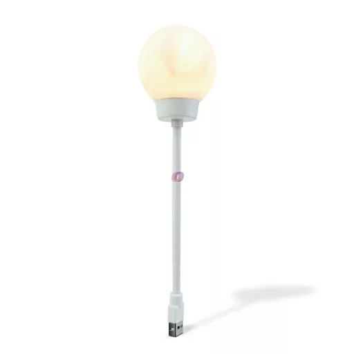 Éjjeli hangulatfény - Holdlámpa - Melegfehér - USB-s