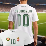   Magyarország stílusú Gyerek mez felső személyre szabható névvel és számmal 2026 Away/Idegenbeli