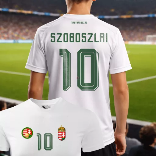 Magyarország stílusú Gyerek mez felső személyre szabható névvel és számmal 2026 Away/Idegenbeli