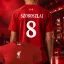 Liverpool stílusú 26/27 Gyerek Mez – Egyedi Feliratozással | Szoboszlai és Kerkez Rajongóknak