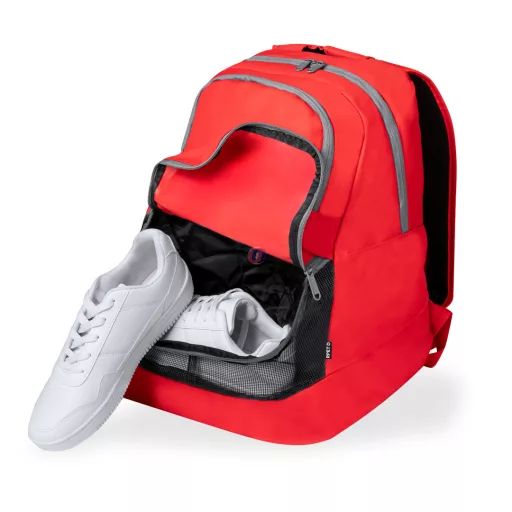 Liverpool Sport táska, hátizsák személyre szabható egyedi névvel és számmal Piros