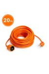 Hálózati lengő hosszabbító 3 x 1,5 mm² 20 m - 20502OR