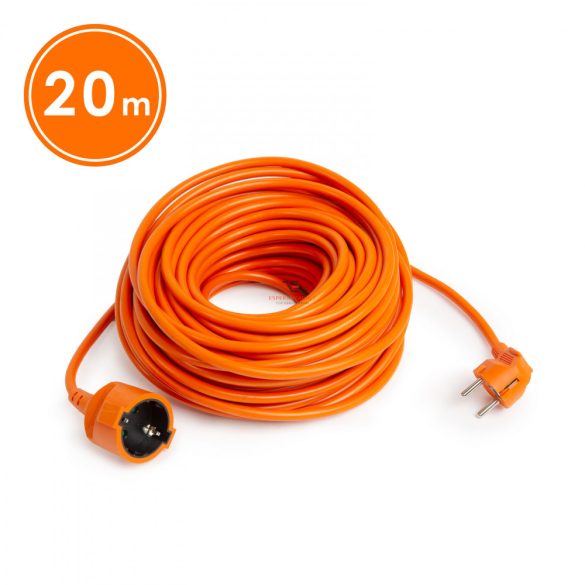 Hálózati lengő hosszabbító 3 x 1,5 mm² 20 m - 20502OR