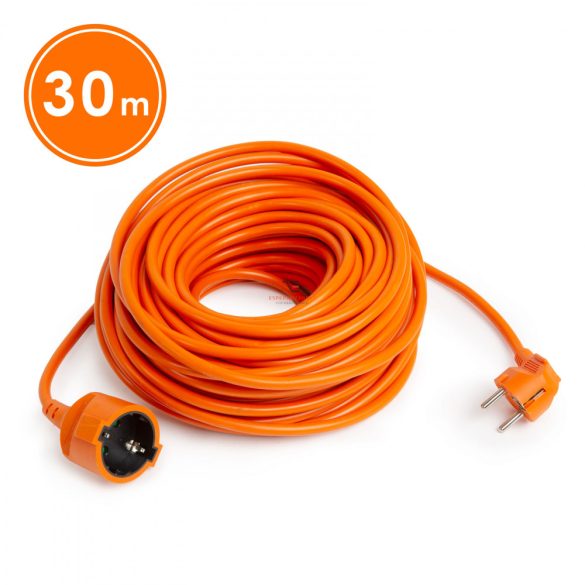Hálózati lengő hosszabbító 3 x 1,5 mm² 30 m - 20507OR