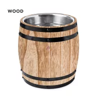 Prémium, design Jégkockatartó hordó, szigetelt, 3 L