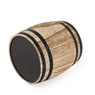Prémium, design Jégkockatartó hordó, szigetelt, 3 L