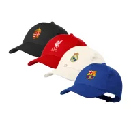   Baseball sapka személyre szabható focicsapat logoval újrahasznosított pamut többféle szín