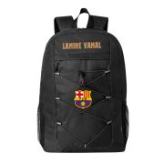   BARCA hátizsák személyre szabható egyedi névvel "LAMINE YAMAL" Fekete