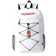   Hungary hátizsák személyre szabható egyedi névvel Fehér