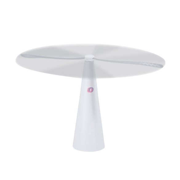 Csendes légyező ventilátor rovarriasztáshoz – UV mintás lapátokkal