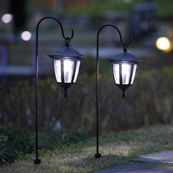 Deconline szolár kandeláber 70 cm leszúrható, 1 LED