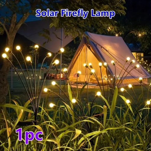 XL Prémium napelemes lámpa 72 cm 6 LED Fireball