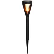 Lánghatású LED-es szolár lámpa, sárga LED 39,5 cm