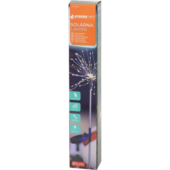 Bestseller Prémium napelemes pitypang lámpa 81cm 90LED Solita
