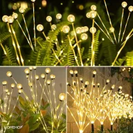   ÚJ TOPSELLER Prémium napelemes lámpa 66 cm 42 LED Fireglobe