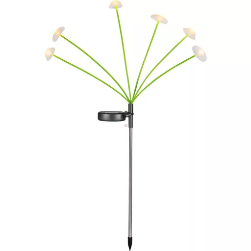 ÚJ TOPSELLER Prémium napelemes lámpa 72 cm 6 LED