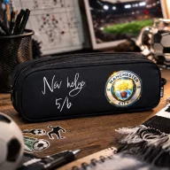   MANCHESTER CITY tolltartó, személyre szabható névvel, osztállyal "2026" Fekete