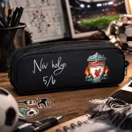   Liverpool tolltartó, személyre szabható névvel, osztállyal "2026" Fekete