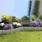 10 db kő hatású ágyásszegély kerítés "Stone" 2,5 m PRO GARDEN