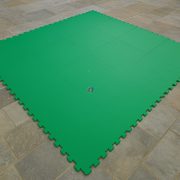   Medence alátét szivacs, polyfoam puzzle 4mm 9 db-os szett zöld