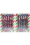 Eredeti angol Candy cane cukorbot nyalóka, borsmenta ízű 6 db-os szett