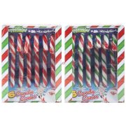   Eredeti angol Candy cane cukorbot nyalóka, borsmenta ízű 6 db-os szett