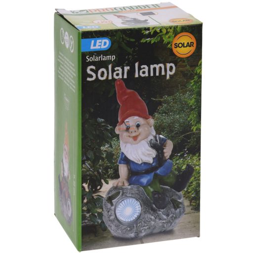 Pro Garden Napelemes kerti törpe választható színekben 22cm