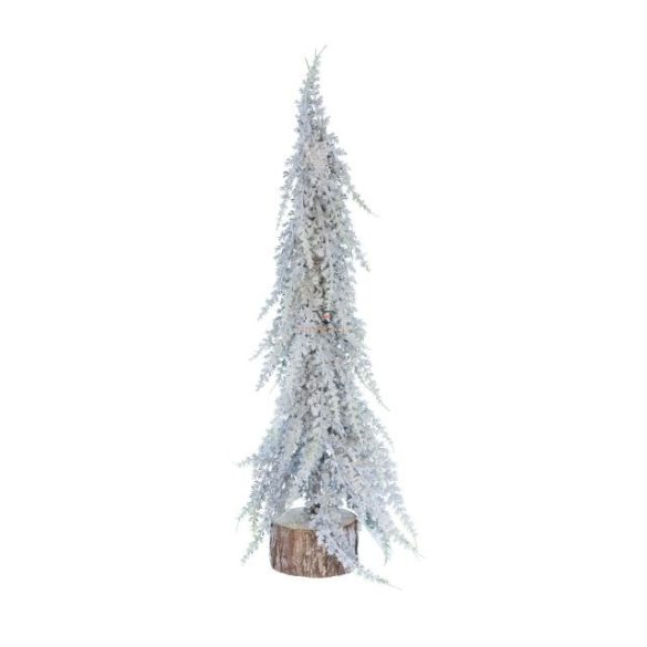 Fenyőfa havas fa talppal PE 45cm