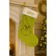 GRINCH® kandalló dekoratív csizma, zöld 60 cm