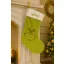 GRINCH® kandalló dekoratív csizma, zöld 60 cm