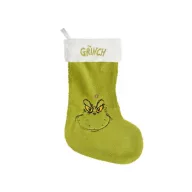 GRINCH® kandalló dekoratív csizma, zöld 60 cm