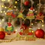 Karácsonyi grincs figura, akasztós 6 féle/1 db zöld Grinch, fa