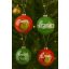Prémium GRINCH® Karácsonyfadísz szett 4 db-os 75 mm