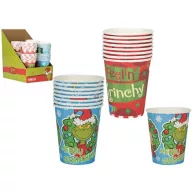 GRINCH® papírpohár szett 8 db, 2,5 dl