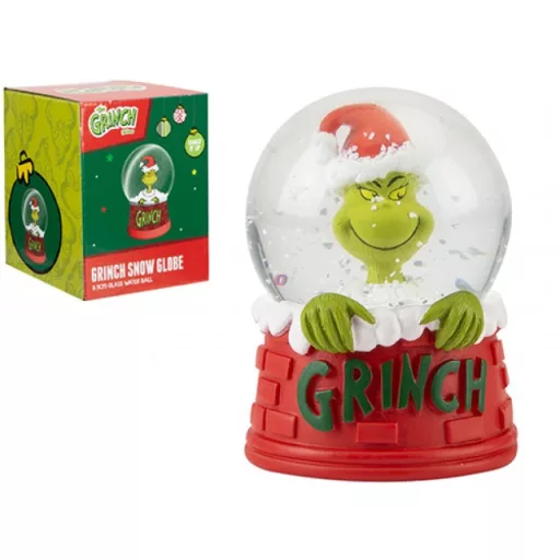 GRINCH® Karácsonyi hógömb díszdobozban 6,5 cm