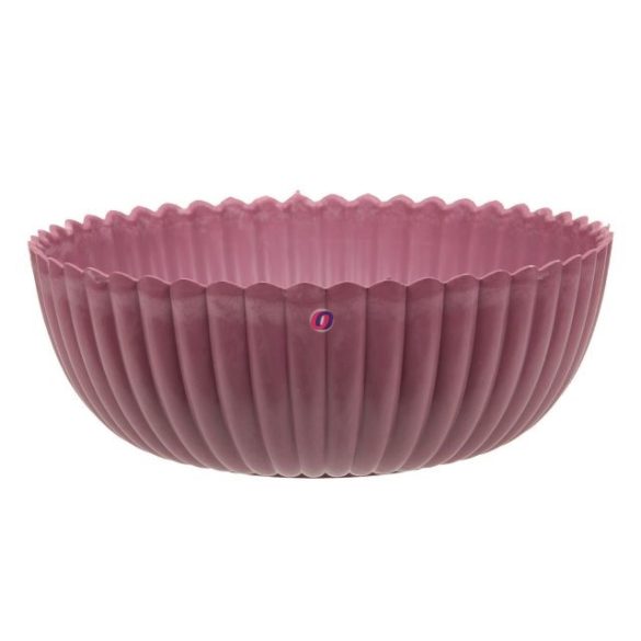 Tál műanyag 20x7,5cm pink