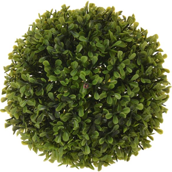 Prémium élethű Buxus gömb műanyag 18 cm, zöld, Pro Garden