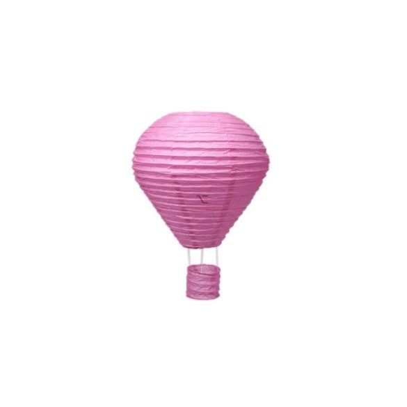 Lampion mécsestartóval papír 85cm pink