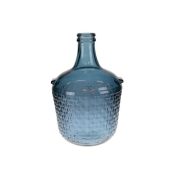 Palack mintás üveg 27x42 cm sötét kék