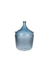 Palack mintás újrahasznosított üveg 40x56cm sötét kék