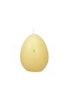 Gyertya tojás formájú 70x90mm sárga