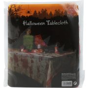   Dekoratív Halloweeni Asztalterítő – 160×215 cm, Poliészter