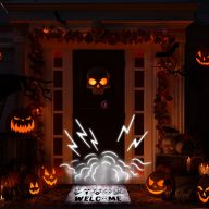Halloween Érzékelő Lábtörlő  alá– Hanghatással Halloween Érzékelő Lábtörlő  alá– Hanghatással