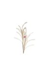 Selyemvirág tollborz fű 108 cm krém