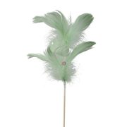 Toll betűzős 72 cm zöld 12-db-os szett