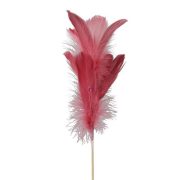 Toll betűzős 72 cm pink 12-db-os szett