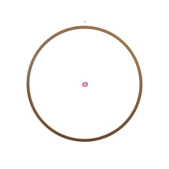 Karika dekor fém 40cm arany
