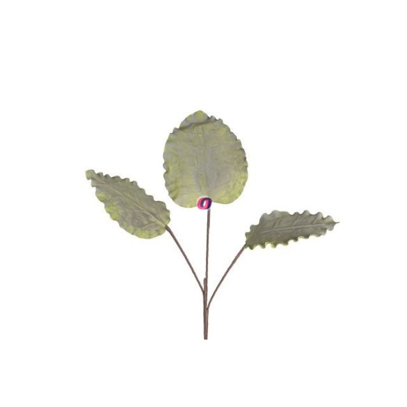 Selyemvirág hab trópusi levél ág 140cm zöld